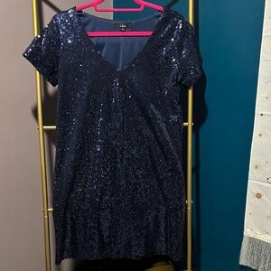 Lulu's Midnight Blue Dress